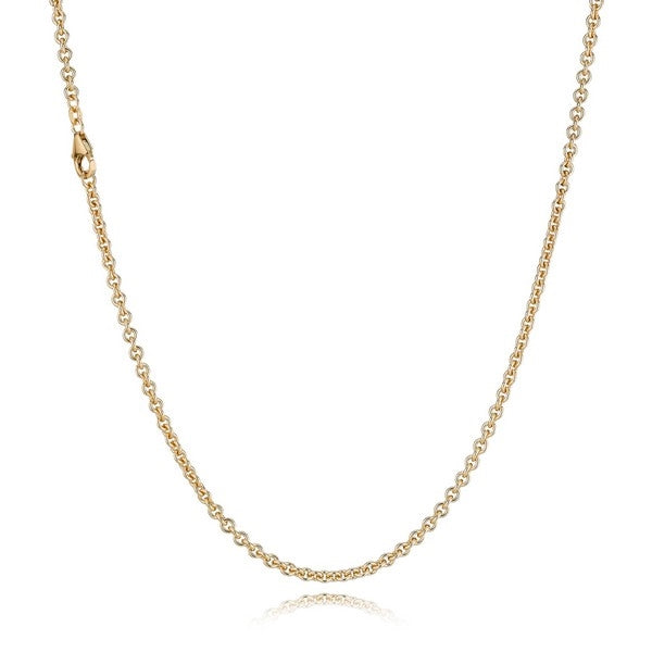 BNH ankerkæde i 8 kt guld 36–80 cm 0,30–0,60 mm