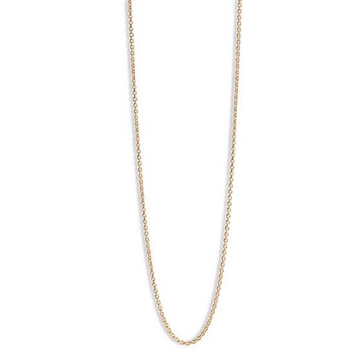 Ankerkæde i 18 karat forgyldt sølv fra Jane Kønig 42–60 cm