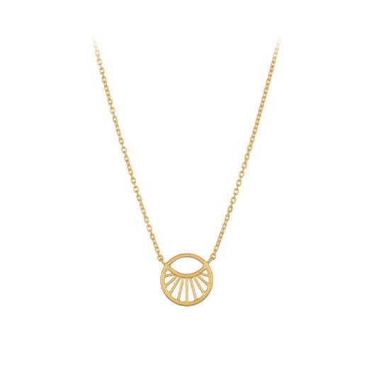Daylight halskæde i forgyldt sølv fra Pernille Corydon 40–46 cm