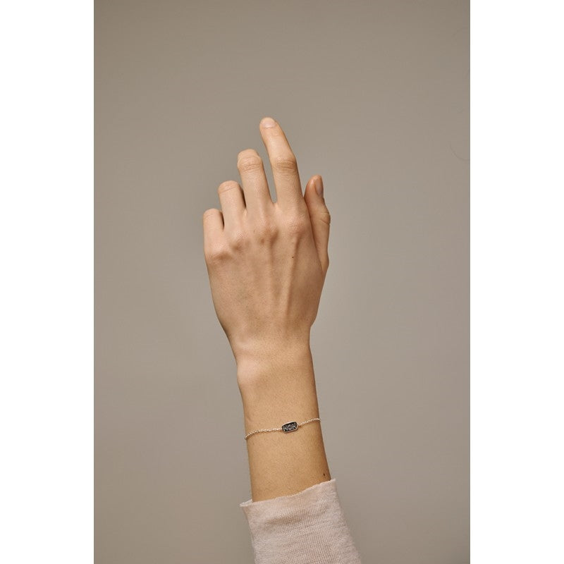 MOM armbånd i sølv fra Enamel Copenhagen 15+2 cm