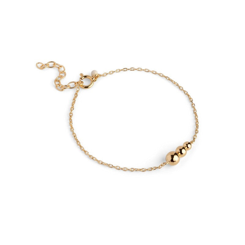 Trinity armbånd i forgyldt sølv fra Enamel Copenhagen 15+3 cm