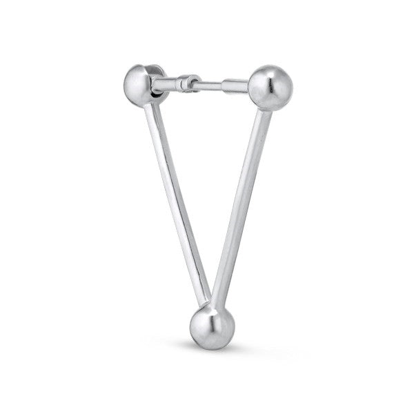 Jane Kønig Bahamas ørering i sølv