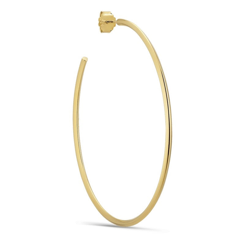 Night Magic stor hoop i forgyldt sølv fra Jane Kønig