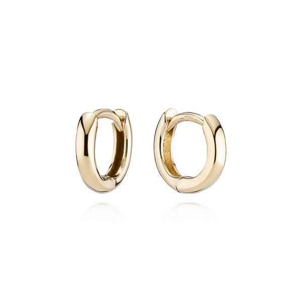 BNH creoler i 8 eller 14 karat guld 10,5 mm