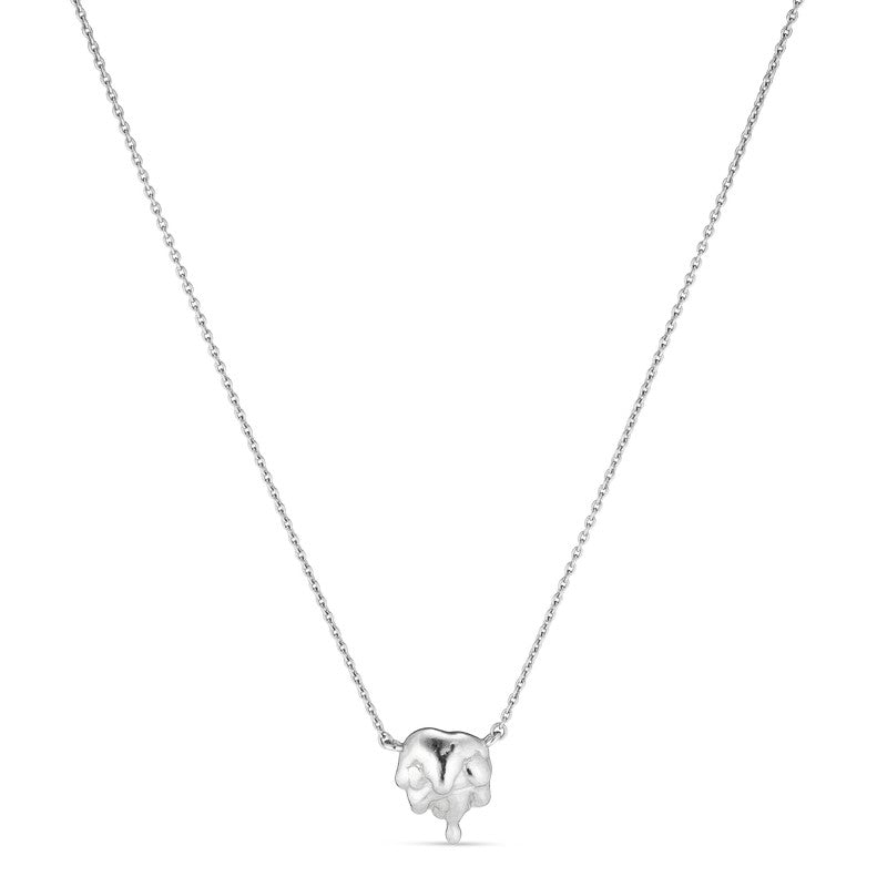 Drippy halskæde i sølv fra Jane Kønig 42 cm