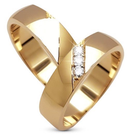 Aagaard vielsesringe i 9 eller 14 karat guld med 0,09 ct lab-grown diamanter TW/SI.