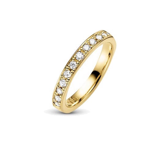 Aagaard forlovelsesring i 9 eller 14 karat guld med 0,36 ct lab-grown diamanter