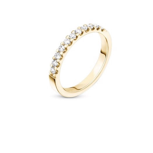 Aagaard forlovelsesring i 9 eller 14 kt guld med 0,33 ct diamanter