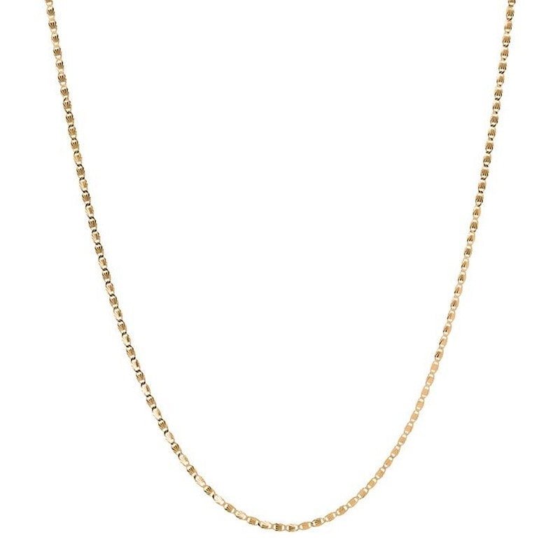 Gilly halskæde i 24 karat forgyldt sølv fra Pico Copenhagen – fin, blank forgyldt kæde.