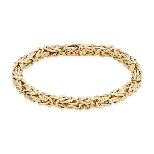 BNH kongekæde armbånd i 14 karat guld 18,5–23 cm 1,8 mm
