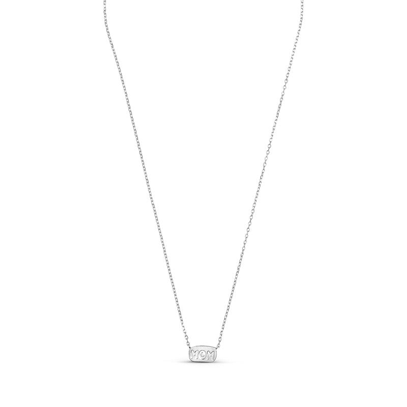 MOM statement halskæde i sølv fra Enamel Copenhagen