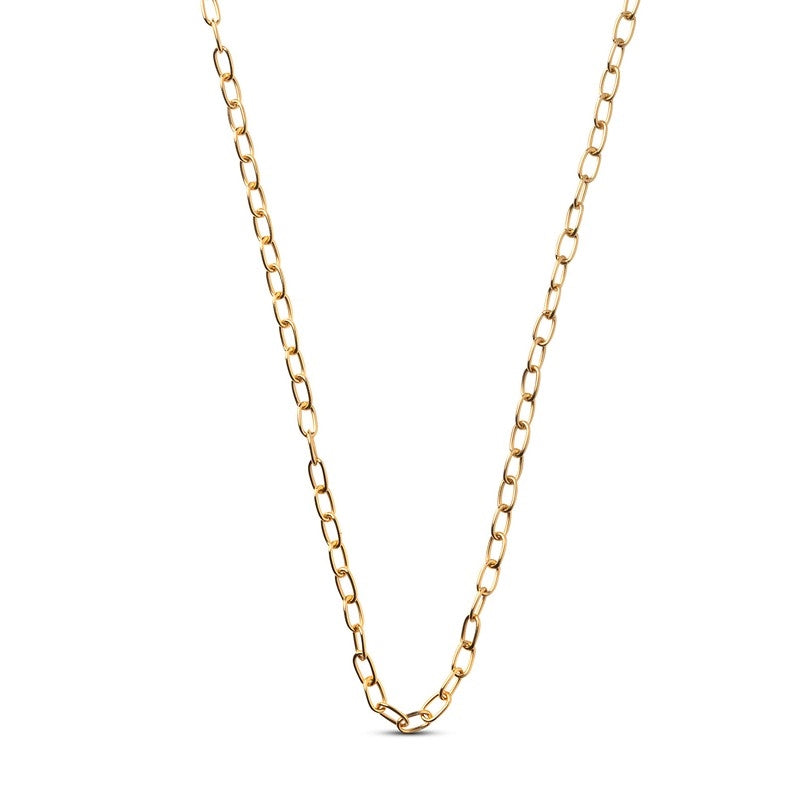 Medium halskæde i forgyldt sølv fra Enamel Copenhagen