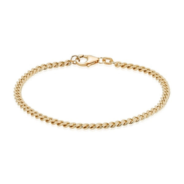 BNH panser armbånd i 14 kt guld 18,5–21 cm, 0,45–3,55 mm
