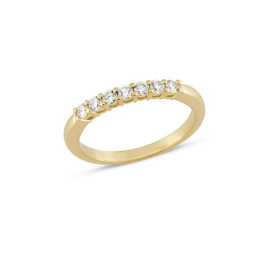 Eksklusiv NURAN Emma alliancering i 14 karat guld med 0,35 ct diamanter