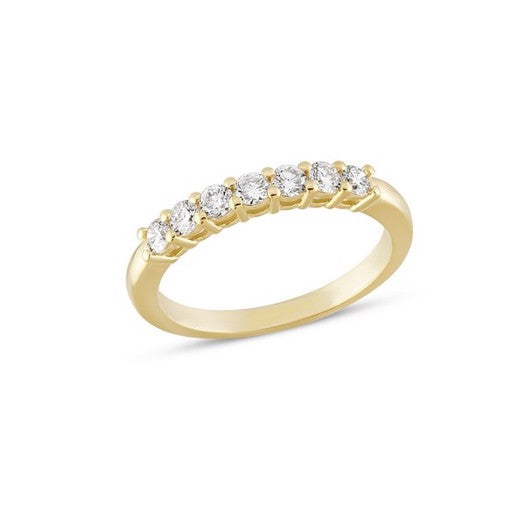 Eksklusiv Nuran Emma alliancering i 14 karat guld med 0,49 ct diamanter