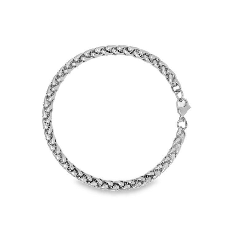 Rico's herrearmbånd i stål 5 mm 19–21 cm