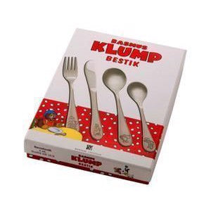 NOA Kids bestiksæt med Rasmus Klump & venner i rustfrit stål – Nordahl Andersen