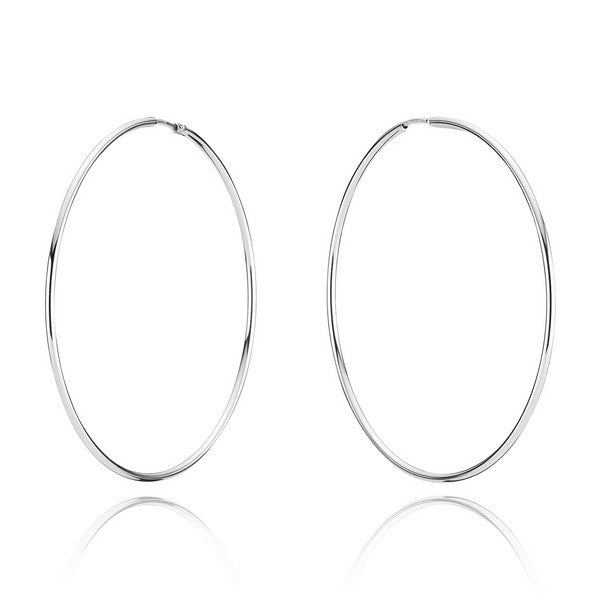 BNH sølvcreoler Ø75 mm