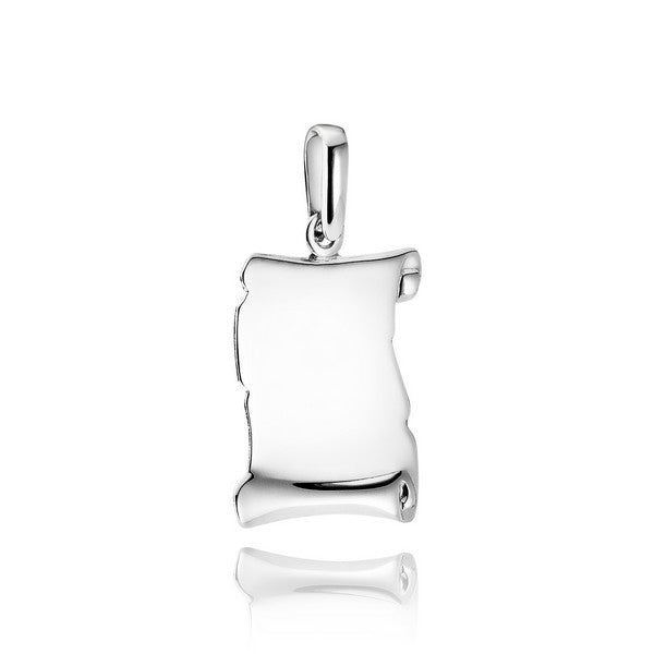 ID-plade i 925 sterlingsølv fra BNH Small 12x15 mm