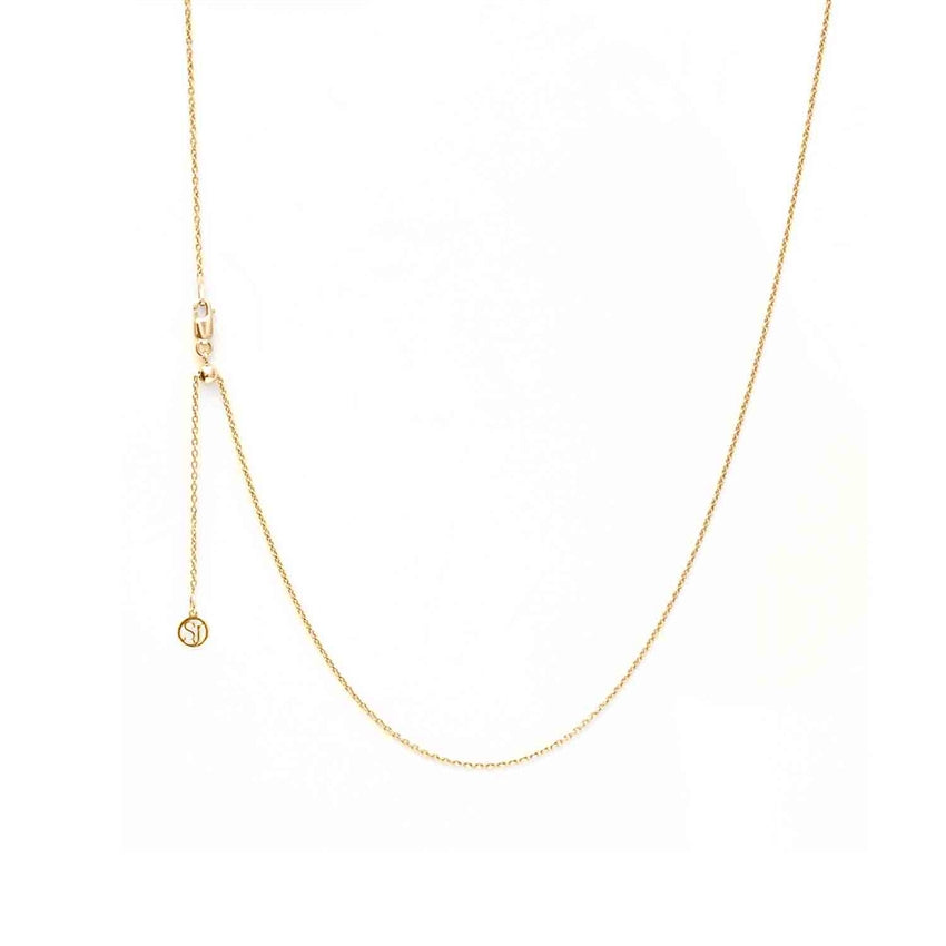 Ankerhalskæde i 18 kt forgyldt sølv 45–60 cm fra Sif Jakobs