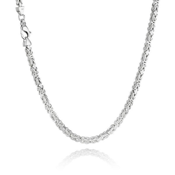 BNH kongekæde i 925 sølv 40–80 cm x 2,80 mm
