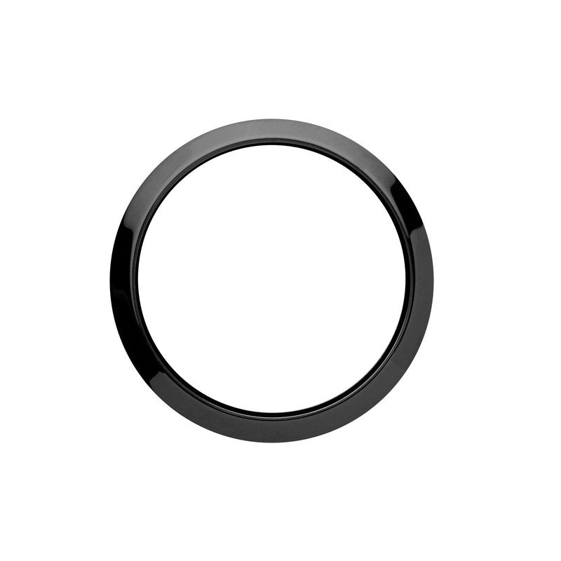 Topring i sort stål 36 mm fra Christina Jewelry & Watches