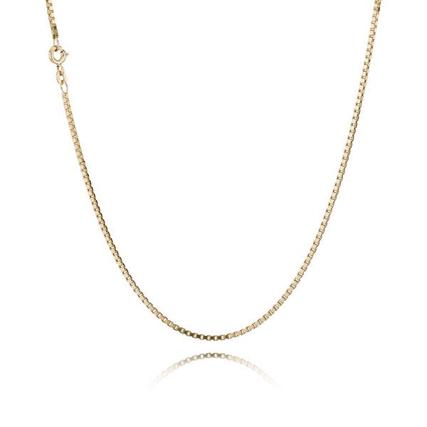BNH Venezia halskæde i 14 karat guld 1,0 eller 1,3 eller 1,5 mm, 36–80 cm