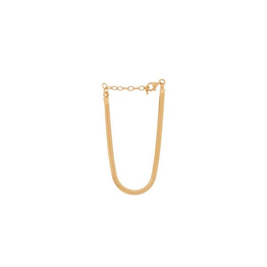 Thelma armbånd i forgyldt sølv fra Pernille Corydon – elegant kædearmbånd i klassisk design.