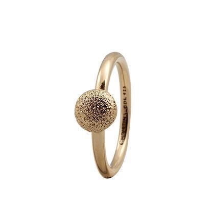 Christina Collect ring i forgyldt sølv "SHINE"