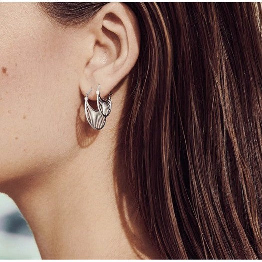 Daylight sølvøreringe Small fra Pernille Corydon (16 mm)