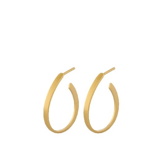 Berlin creoler i forgyldt sølv fra Pernille Corydon