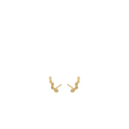 Sheen ørestikker i forgyldt sølv fra Pernille Corydon (10 mm)