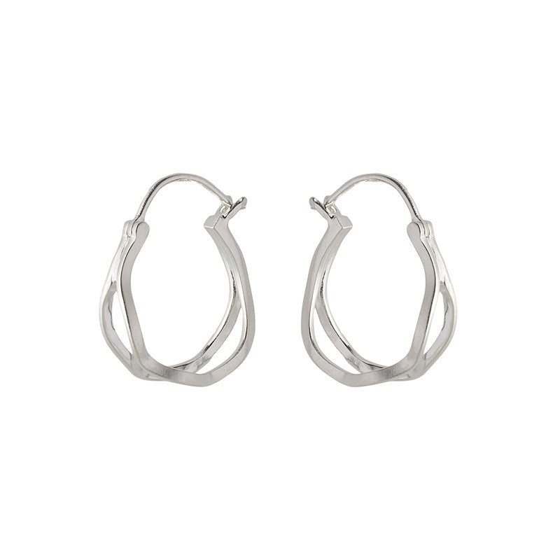 Stream øreringe i sølv fra Pernille Corydon