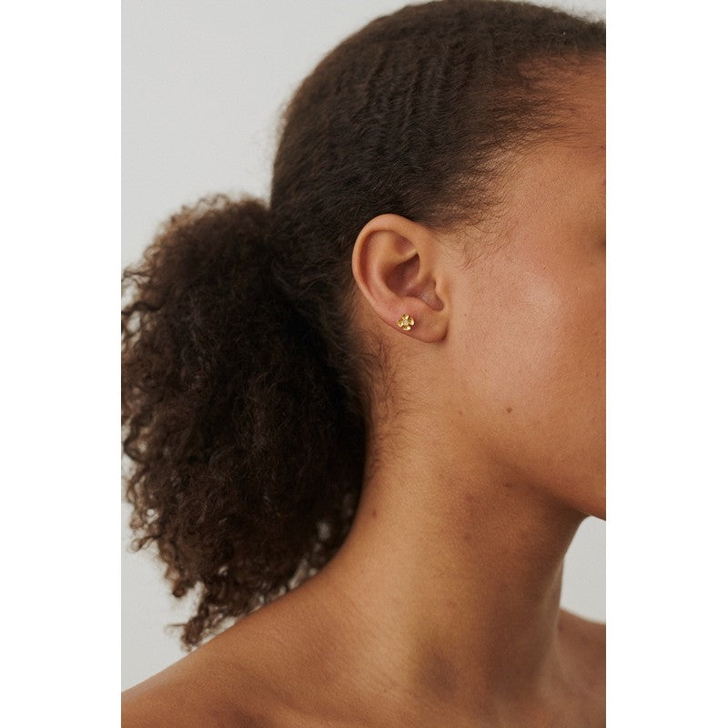 Anemone Helix piercing i sølv med zirkonia fra Pernille Corydon, 6 mm