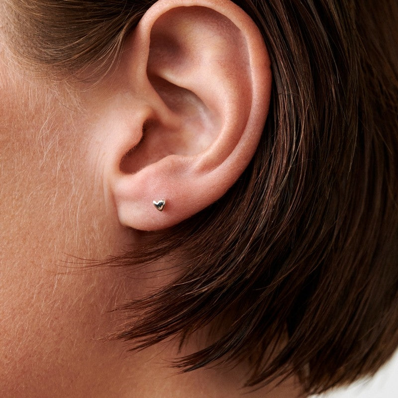 Pernille Corydon helix piercing i 925 sterlingsølv med hjerte – 1 stk