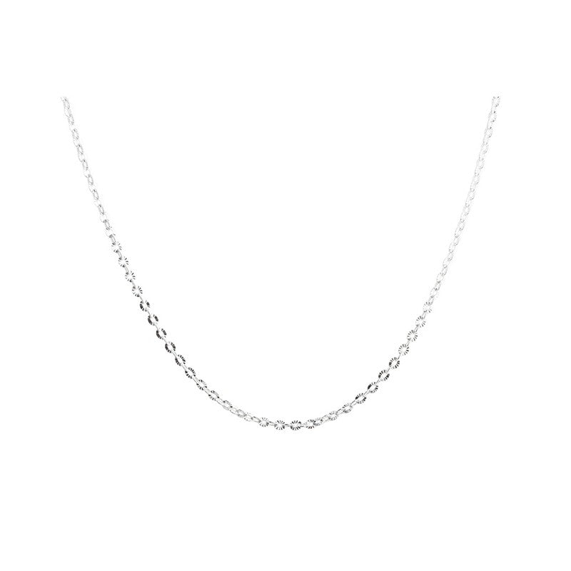Aqua Dulce Fancy Necklace halskæde i 925 sterlingsølv med justerbar længde 42-45 cm.