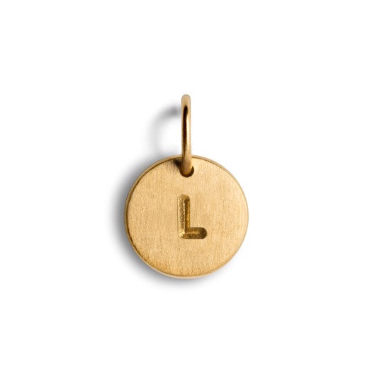 Jane Kønig Lovetag vedhæng i forgyldt sølv Medium
