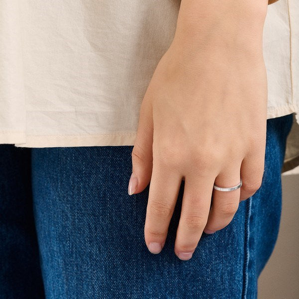 Sea Reflection fingerring i sølv fra Pernille Corydon