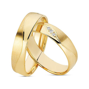 Vielsesringe i guld