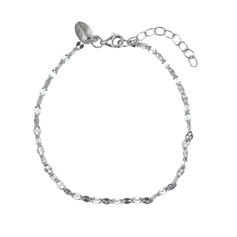 Aqua Dulce Marisol armbånd i 925 sterlingsølv med justerbar længde på 17–20 cm.